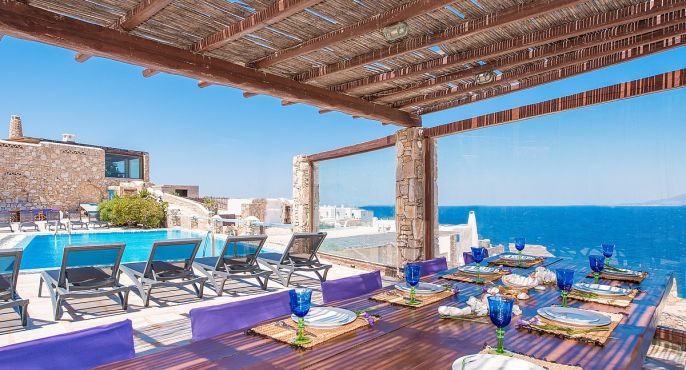 Villa Nikos - 2 Bedroom Apartment with Seaview